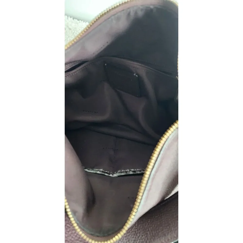 Authentic Coach Sutton Hobo 35593 Oxblood